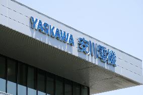 YASKAWA Electric signboard and logo